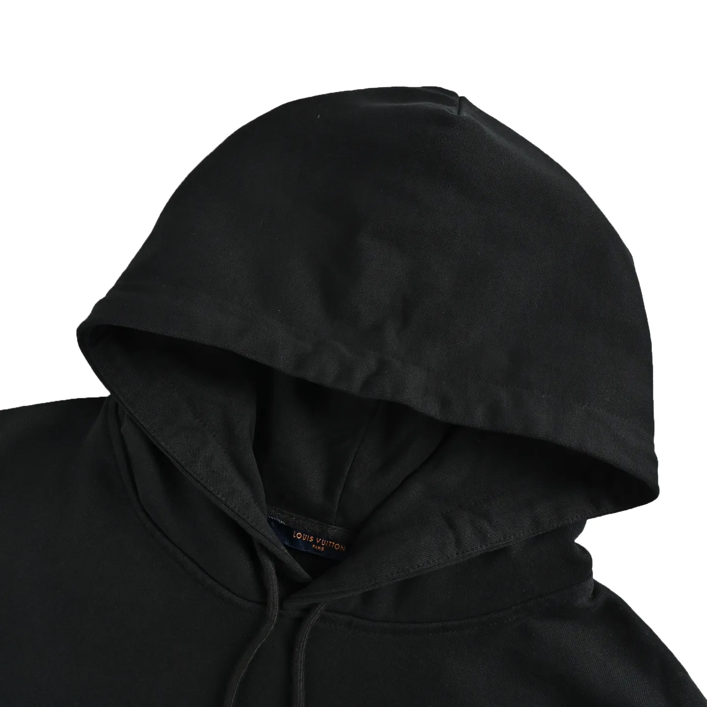 Louis Vuitton/Louis Vuitton dark woven letter logo embroidered hooded sweatshirt